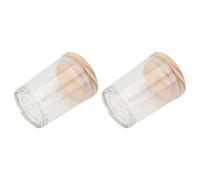 iplusmile 2 Pièces Pot Bougie Vide Verre, Tasse à Fabriquer des Bougies 50g