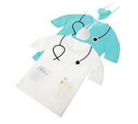 iplusmile 2 pièces pour Bouteilles de Vin Feutre Non Tissé de Rangement Décoratif pour Vin et Bière pour Bouteilles Lot de Blanc et Bleu