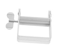 iplusmile 2 pièces Presse Tube Manuel Inox Argenté Outil de Pressage pour Dentifrice Crème et Lotion Économiseur de Tube Multifonction pour Salle de Bain et Teinture Capillaire Lot