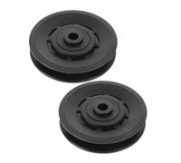 iplusmile 2 pièces Protection Poulie Fitness Silencieuse Manchon Protecteur pour Appareil Musculation Accessoire Gym Anti-Usure Bruit Friction