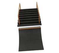 iplusmile 2 pièces Rampe pour Finger Skateboard Plastique Accessoires de Skate Park Garçon Fille pour Coordination et Jeu Créatif