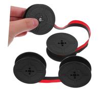 iplusmile 2 pièces Ruban Machine à Écrire Vintage Ruban Encreur Double Bobine Rouge et Noir Installation Facile et Compatible Modèles pour Documents