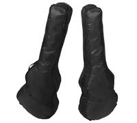 iplusmile 2 Pièces Sac De Guitare Guitare Étuis à Musique Rangement D'instruments De Musique Sac à Instruments Étuis pour Guitares Acoustiques Porte-Rangement des Guitares Tissu Oxford Noir