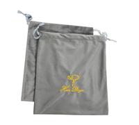 iplusmile 2 Pièces Sac de Rangement pour Sèche Cheveux Voyage avec Cordon Organisateur Pratique pour Sèche Cheveux Accessoires et Cosmétiques Couleur Gris Classique