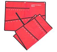 iplusmile 2 pièces Sacoche à Outils Électrique Emplacements Oxford Organisateur Suspendu Robuste pour Clés et Rangement Compact