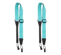 iplusmile 2 Pièces Sangle pour Ukulélé Ténor sans Perçage avec Crochet, | Tissu Synthétique et Coton, Clip pour Rosace, Installation Rapide, pour Répétitions et Concerts