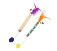 iplusmile 2 pièces Silvervine Stick Chew Toys pour Intérieurs Jouets à Mâcher Naturels pour Kittens Renforce Instinct de Chasse et Améliore Relations