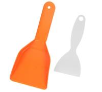 iplusmile 2 pièces Spatule Dégivrage Réfrigérateur PP Pelle Multifonctionnelle Anti-Rayure pour Cuisine et Congélateur Grattoir à Neige et Grand Outil Pratique de Nettoyage