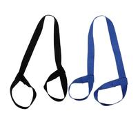 iplusmile 2 Pièces Stretching Strap with Buckle Adjustable Yoga Mat Carrier Sling for Pilates Fitness Multifunctional Polyester Holder for Easy Mat Transport