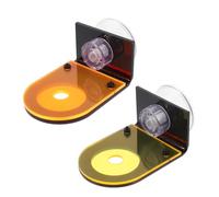 iplusmile 2 Pièces Support Acrylique Fluorescent Rack de Culture pour Fragments Stable et Pratique pour Aquarium