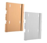 iplusmile 2 Pièces Support de Montage Disque Dur Alliage Aluminium Plateau Adaptateur pour Baie Compatible Pc Fixation Arrière pour SSD