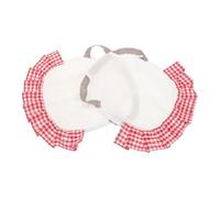 iplusmile 2 Pièces Tablier Poule Anti-piqûres Selle Poulet Respirante et Élastique Protection Ailes et Dos pour Poules Confortable et Légère pour Élevage