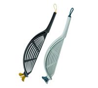 iplusmile 2 pièces Tamis Riz à Mailles Fines Plastique Filtre à Eau pour Laver Riz et Fruits Passoire Portable Légère pour Cuisine Ustensile Pratique Suspension Couleur Couleur Aléatoire