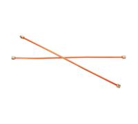iplusmile 2 pièces Tube Aluminium sans Huile pour Compresseur Air Tuyauterie Compacte et Légère Anti-retour Accessoires pour Raccords Compresseur Adapté Aux Ateliers et Espaces de Travail