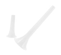 iplusmile 2 pièces Tubes de Remplissage Saucisse Plastiques Compatibles Hachoir Viande Électrique Entonnoir Manuel Facile à Nettoyer pour Saucisses Maison Lot