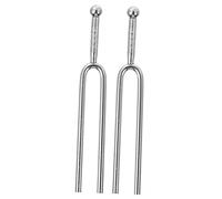 iplusmile 2 pièces Tuning Forks Inoxydable pour Guitare Accessoires Musicaux Standard A pour Meilleure Expérience de Jeu