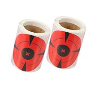 iplusmile 2 Rouleaux Autocollants Cibles Adhésifs Ronds pour Entraînement Tir Extérieur Fléchettes Jeu de Pratique