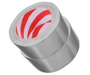 iplusmile 2 Rouleaux Ruban Adhésif Toilé Gris Argenté, Fixation Sûre | Application Facile, Face Unique, Propriétés Adhésives Exceptionnelles, pour Bricolage et Réparations