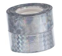 iplusmile 2 Rouleaux Rubans Oiseaux Réfléchissants Double Face Pet pour Jardin et Balcon Dissuasion sans Danger à Effet Miroir