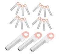 iplusmile 20 Pièces Aluminum Battery Lugs Terminals Dtl Heat Resistant Wire Connectors For Automotive Electrical Cable Ends
