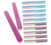 iplusmile 20 Pièces Bloc Polissoir Ongles Faces à Ongles Multifonction pour Polissage Lissage et Brillance Kit Portable pour Manucure Naturelle et Acrylique