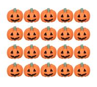 iplusmile 20 Pièces Breloques Halloween en Résine Dos Plat, Citrouille | Ambiance Halloween, Décorations pour Marque-pages et Cadres, Bricolages Halloween Scrapbooking