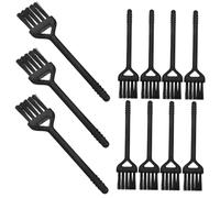 iplusmile 20 pièces Brosse de Nettoyage Petite et Portable Set pour Clavier Machine à Café Presse et Rasoir Manche Ergonomique Durable