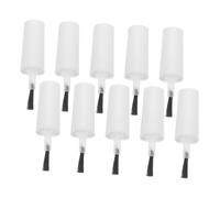 iplusmile 20 pièces Caps de Vernis à Ongles avec Pinceau pour Remplacement Bouchons et Durables pour Flacons Gel Brosse Souple pour Application Facile Fournitures Salon Ongles