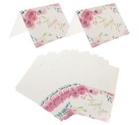 iplusmile 20 Pièces Carte de Bénédiction Pliable pour Enseignant | Papier, Design Chic et Unique, Facile à Personnaliser Écrire, Lot Présent pour Enseignants