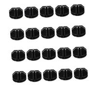 iplusmile 20 pièces Clips de Fixation pour Étagères Modulables Fil Métallique Connecteurs Abs Résistants pour Cubes de Rangement Assemblage Sécurisé et Réutilisable pour Meubles de Placard