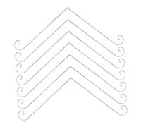 iplusmile 20 Pièces Crochets de Jardin pour Plantes Piquets Floraux pour Lanternes et Étiquettes Crochets de pour Jardin Extérieur Accessoires de Décoration et Identification des Plantes