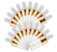 iplusmile 20 pièces Flacon Pipette Vide Transparent pour Huiles Essentielles Rechargeable et Portable Bouteilles de Voyage pour DIY Cosmétiques et