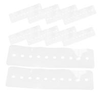 iplusmile 20 pièces Heat Shield Guards Multifunction Hair Extension Tool For Safe Heat Protection And Efficient Hair Sectioning