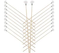 iplusmile 20 pièces Kit de Bâtonnets pour Élimination Cérumen avec Plumes Oie Nettoyant Auriculaire et Léger Accessoires de Massage pour Oreilles Adultes Outil de Soin Hygiène Auditive