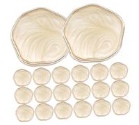 iplusmile 20 pièces Lot de Boutons Irréguliers pour Manteaux et Costumes Décoratifs et Durables Adaptés pour Couture et Vêtements Mode