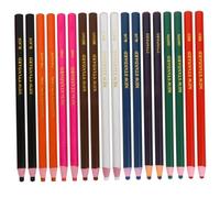 iplusmile 20 pièces Lot de Crayons Cire Multi-fonctions Couleurs Doubles Crayons de Marquage Portables Bois pour Dessin et Peinture Fournitures Artistiques Pratiques