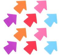 iplusmile 20 pièces Marqueurs Sol Flèche Autocollants pour Tapis Outils de Repérage Au Sol Colorés Marqueurs Spots pour Salle de Classe Maternelle Adhésifs sans Résidu Apprentissage