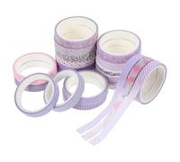 iplusmile 20 pièces Set Masking Tape Décoratif à Motifs Floraux Ruban Adhésif Washi pour Scrapbooking Emballage Cadeau et Loisirs Créatifs