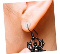 iplusmile 20 pièces Silicone Piercing Disc Pads pour Boucle Oreille Anti-hyperplasie et Protection Bump Disques Invisibles Confortables pour Piercing Oreille Transparent et Couleur Chair