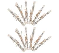 iplusmile 20 Rouleaux de Mezouza Casher Hébraïque Pré-Roulés - Parchemin de Bénédiction pour Porte Juive - Format Mini Matériau Robuste pour Décoration Maison et Protection Spirituelle