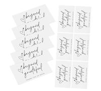 iplusmile 200 pièces Cartes de Remerciement Blanches Épaisses pour Petites Entreprises et Cartes Merci Uniques avec Surface Écriture Lisse pour Fêtes et Remerciements