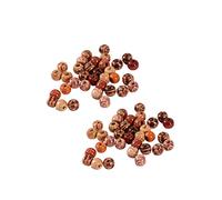 iplusmile 200 pièces Perles Colorées Rondes avec Grand Trou Accessoires Créatifs DIY pour Bijoux et Décoration Mixte pour Garçon Fille et Artisanat