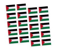 iplusmile 20Pièces Drapeaux Palestiniens à Main Lot pour Événements Décorations Parfaits pour Acclamer Palestine