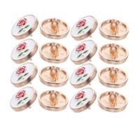 iplusmile 20pièces Lot De Boutons à Coudre Ronds Avec Imprimé Floral Pour Veste Blazer Et Cardigan Décoratif