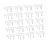 iplusmile 20pièces Lot De Cache-prises Garçon Fille Sécurité Électrique Prise Royaume-uni Garçon Fille Protection Chocs Électriques Facile Installer Amovible