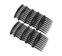iplusmile 24 Pièces Lot de Peignes à Cheveux Plastique à Dents Peignes Vagues Rétro pour Voile de Mariée Accessoires et Durables pour de Mariage et Fêtes