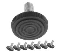 iplusmile 24 pièces Lot Nivellement à Vis Réglables pour Meubles Rehausseurs pour Table et Chaise Patins Ronds à Filetage pour Stabiliser et Protéger Les Sols