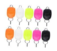 iplusmile 25 Pièces Accessoires de Luminous Stopper de Moulinet Clip de Fil Boucle de Verrouillage pour de Couleurs Mélangées
