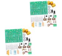 iplusmile 2ensembles Amplificateur Stéréo Audio DIY Kit De Carte Amplificatrice avec Module Audio pour Système De Haut-parleurs Assemblage Facile Et Élégant