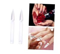 iplusmile 2ensembles Nuancier Ongles Fan Shape Transparent Présentoir Palette Pour Nail Art Pratique Et Affichage Vernis Conseils Faux Ongles Avec Anneau Pour Débutants Et Salons